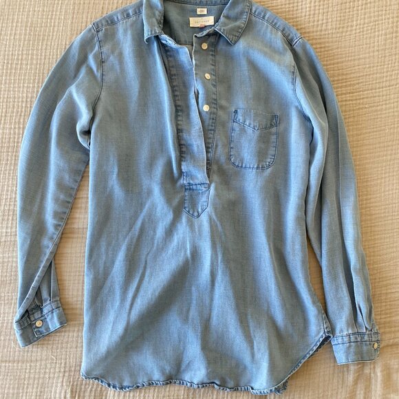 LOFT - Chambray Tunic - S - Picture 5 of 5